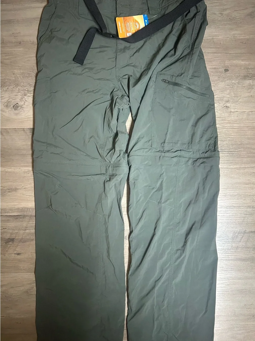 Columbia Men's Olive Cargo Outdoor Pants